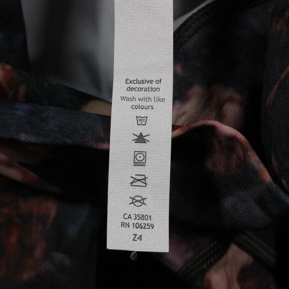 Lululemon Leggings Women's 4 Floral Print High Rise 7/8 Compression - Picture 8 of 8